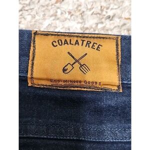 Coalatree Decaf Denim Jeans Mens 34 Slim Dark Wash Stretch  Outdoors  Eco 34x28